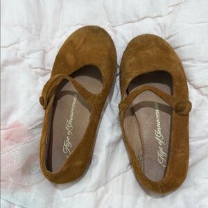 Elegant Brown Kids Dress Shoes by